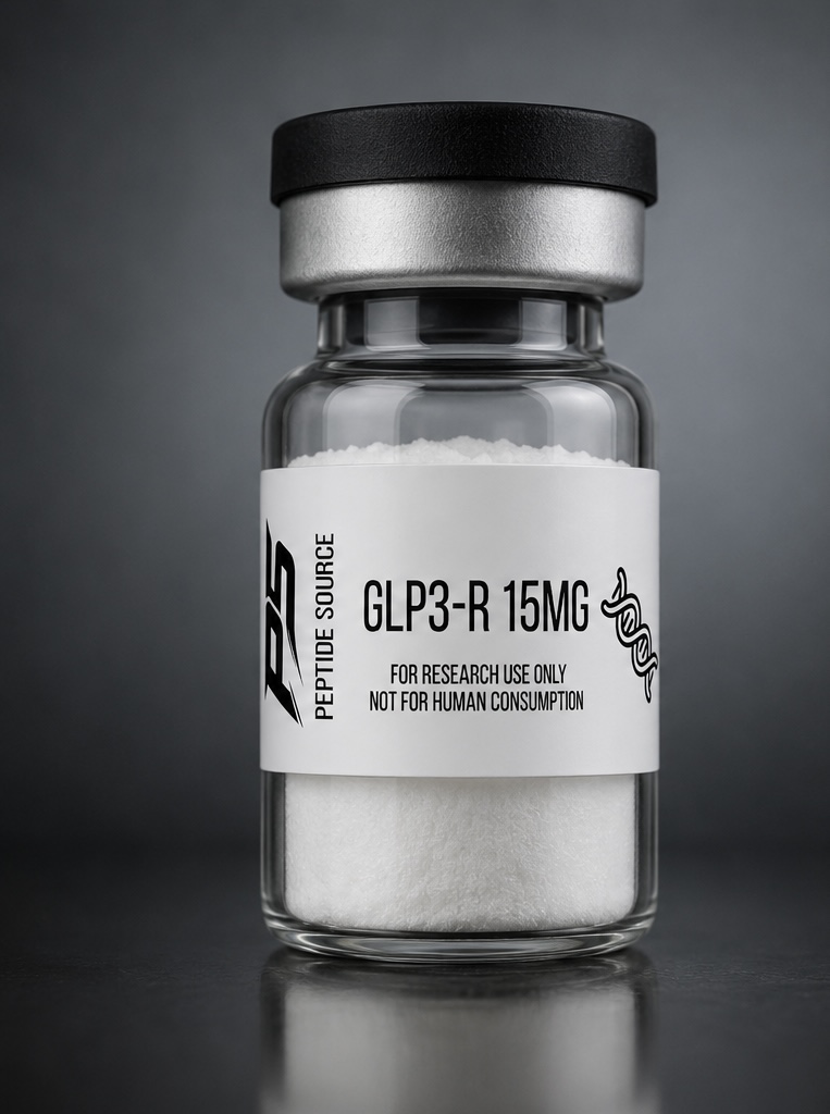 GLP3-R 15mg  research peptide vial